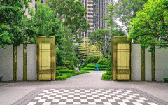 儿童乐土配备了平安风趣的无动力设